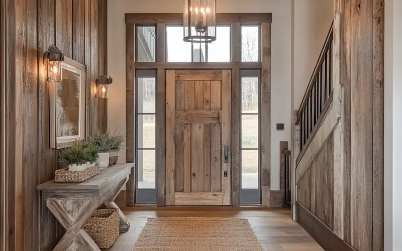 Rustic Entryway Ideas That Welcome In Style: Rustic style brings a certain charm and warmth to any space, making it feel lived-in, inviting, and full of character. As guests' first impression of your home, your entryway is the ideal place to showcase this welcoming aesthetic. A well-designed rustic entryway sets the tone for the rest of your home and creates a functional and stylish space to transition from the outside world to the comfort of your own abode.