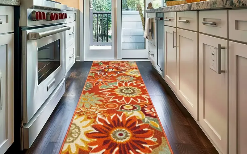 Stylish Types of Kitchen Runner Rugs (Washable & Non-Skid): Picture this: you're whipping a delicious meal, and a rogue tomato sauce splatters onto your kitchen floor. No worries! A washable runner rug swoops in to save the day. But what if you're a little clumsy, prone to slips and trips? That's where non-skid options come in, providing much-needed traction and peace of mind. Combining these two features, you get a kitchen rug that's as functional as it is fabulous.