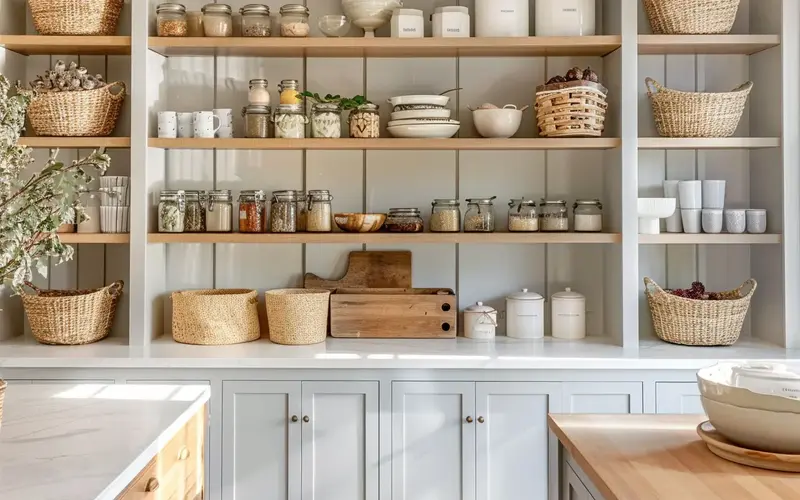 The Beauty of Open Shelving: