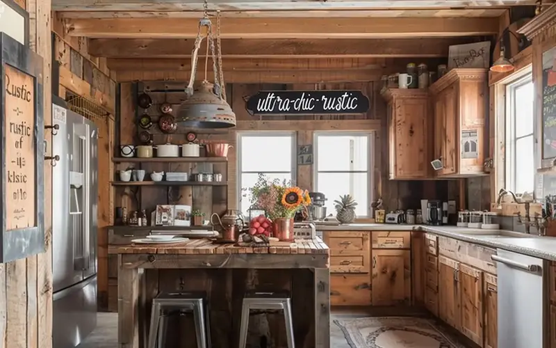 Ultra Chic Rustic Kitchen Ideas You Can Try Right Now: Let's face it: rustic kitchens have a charm that's hard to resist. They radiate warmth, character, and a sense of history that just feels good. But "rustic" doesn't have to mean sacrificing style or living in a time capsule. We're talking about "ultra-chic rustic"—a blend of timeless elements with a modern edge.