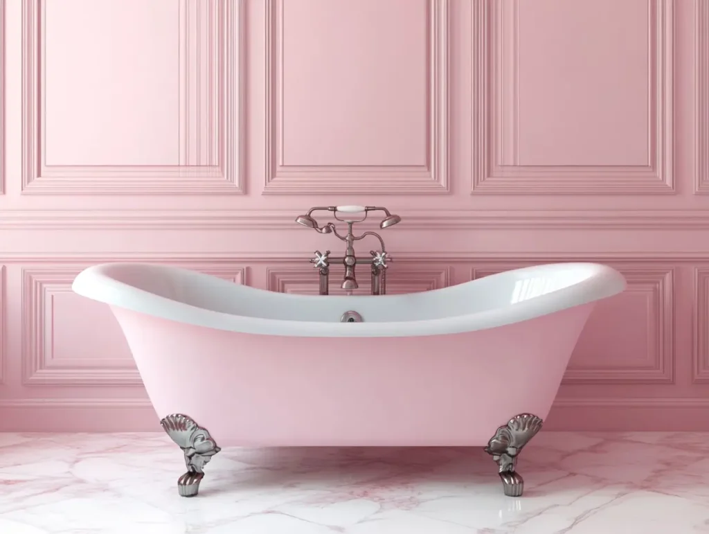 Blush Pink Walls