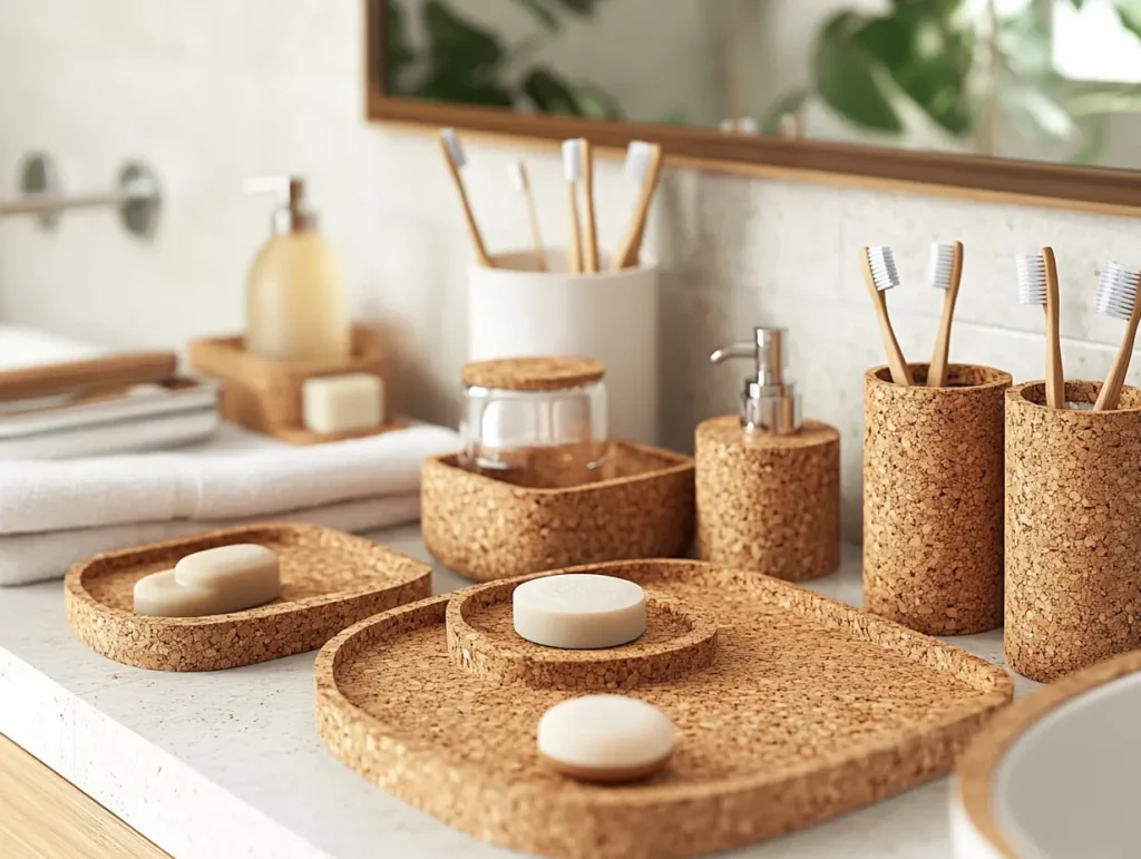 Cork Bath Accessories