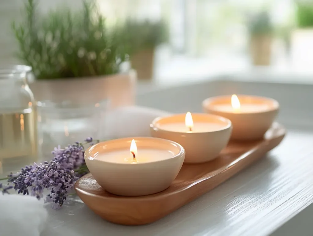 Earthy-Scented Candles