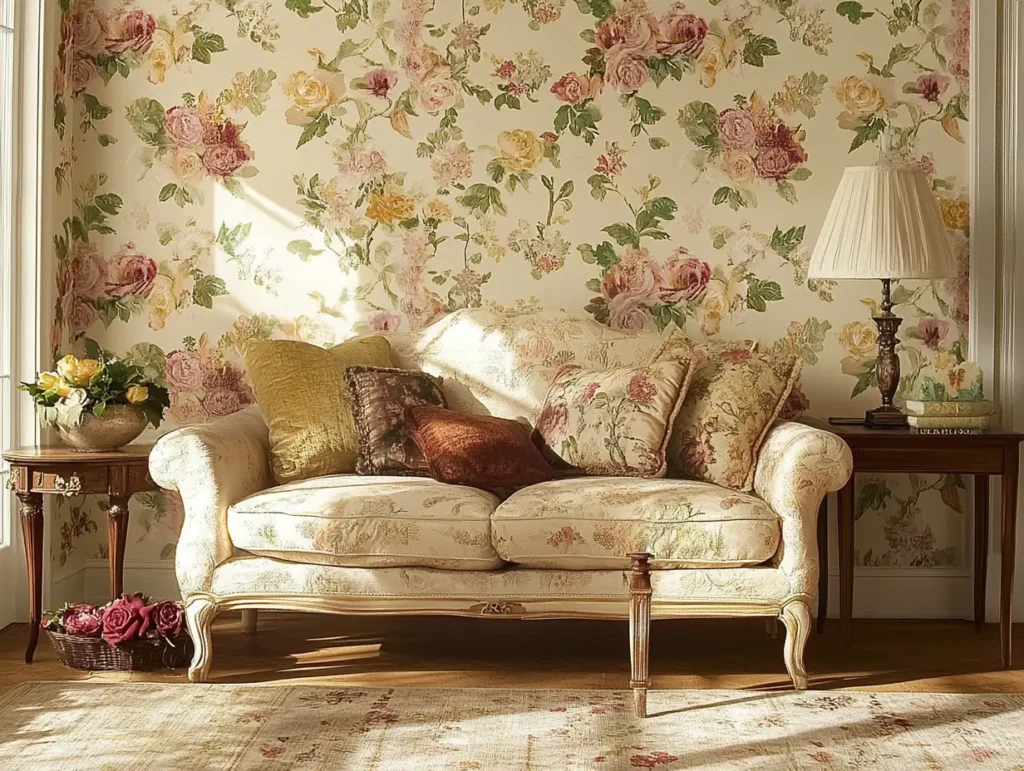 Vintage-Inspired Wallpaper and Fabrics