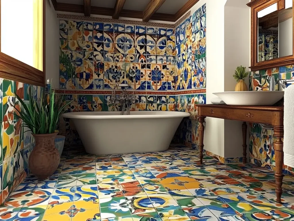 Mismatched Tile Medley