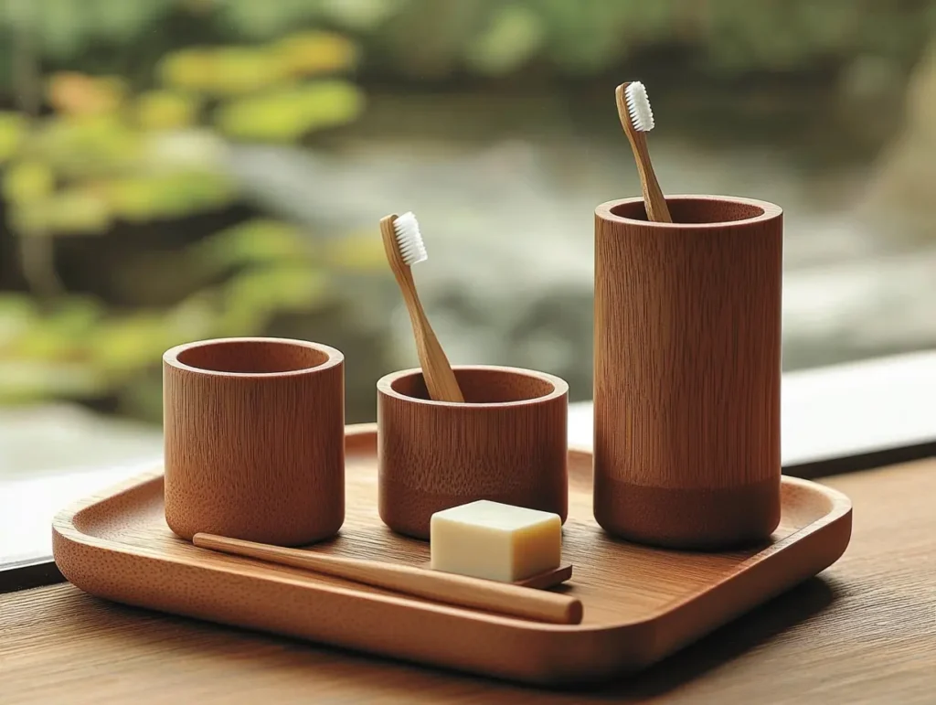 Wooden Bath Accessories