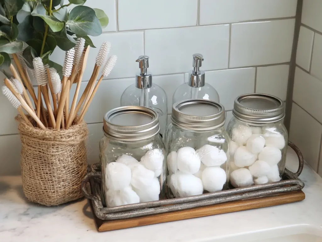 Mason Jar Storage