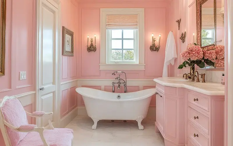 Girly Bathroom Decor Ideas: Pretty & Practical: Want a bathroom that feels like your own personal sanctuary? A space where you can relax, unwind, and pamper yourself? I get it! We all deserve a little slice of heaven in our homes. These 17 girly bathroom decor ideas will help you create a stylish, functional space that perfectly blends pretty and practical.