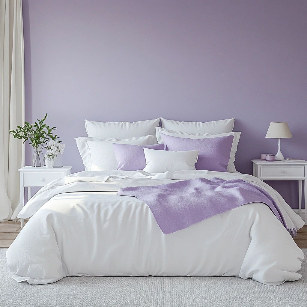 1 Embrace a Monochromatic Lavender Scheme