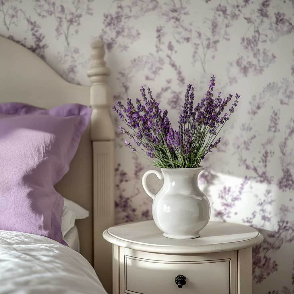 13 Place Fresh Lavender Flowers on Your Nightstand