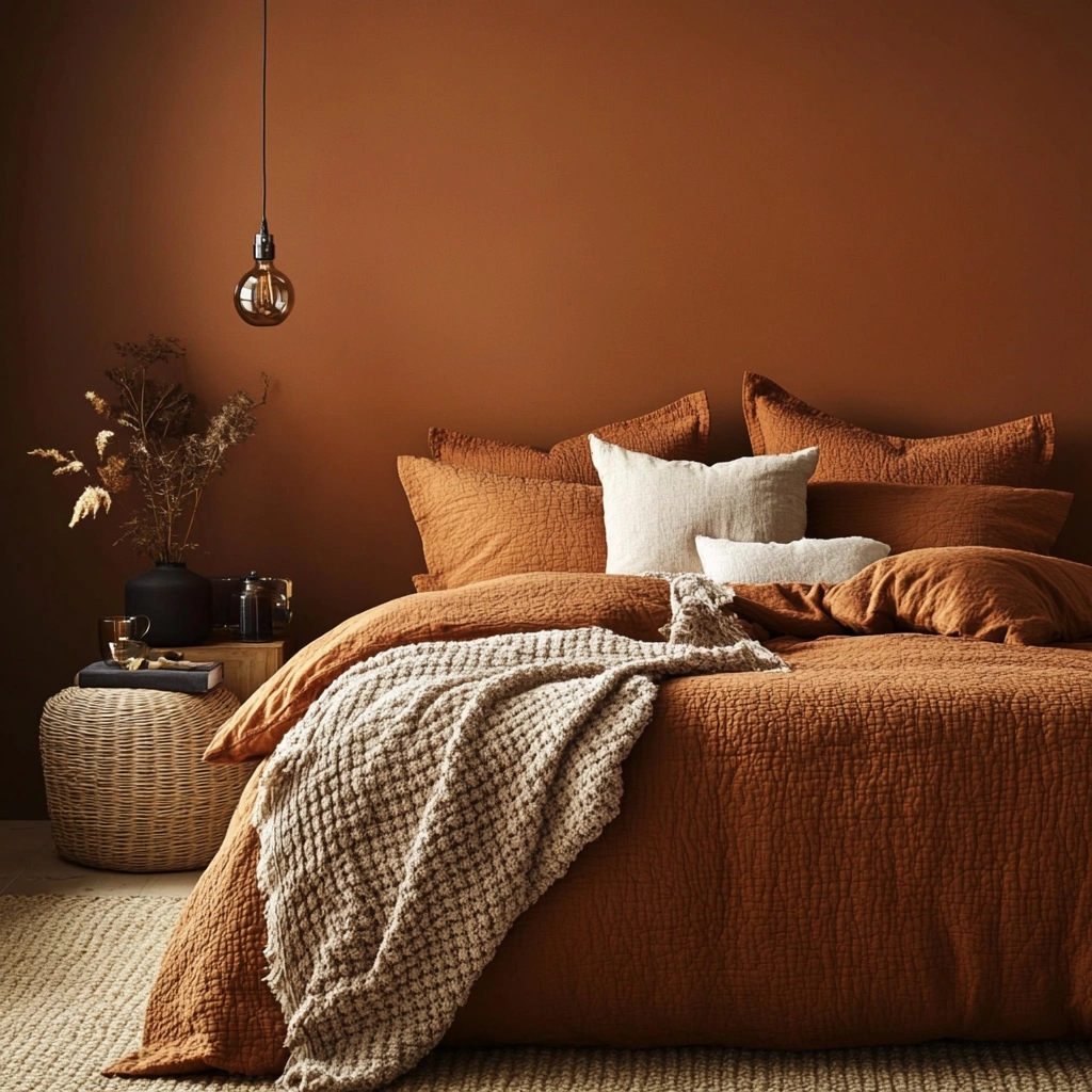 14 Burnt Orange Deep Brown