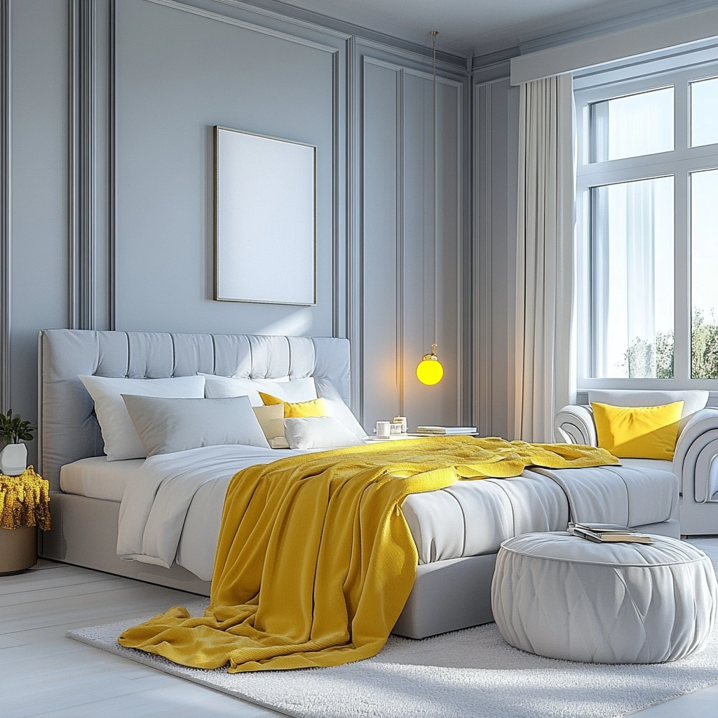 16 Pale Gray Sunshine Yellow