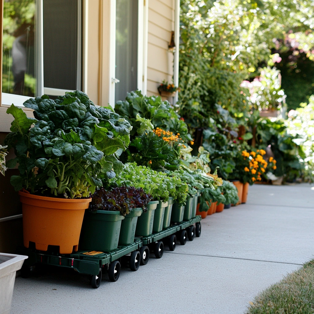 16 Rolling Plant Caddies