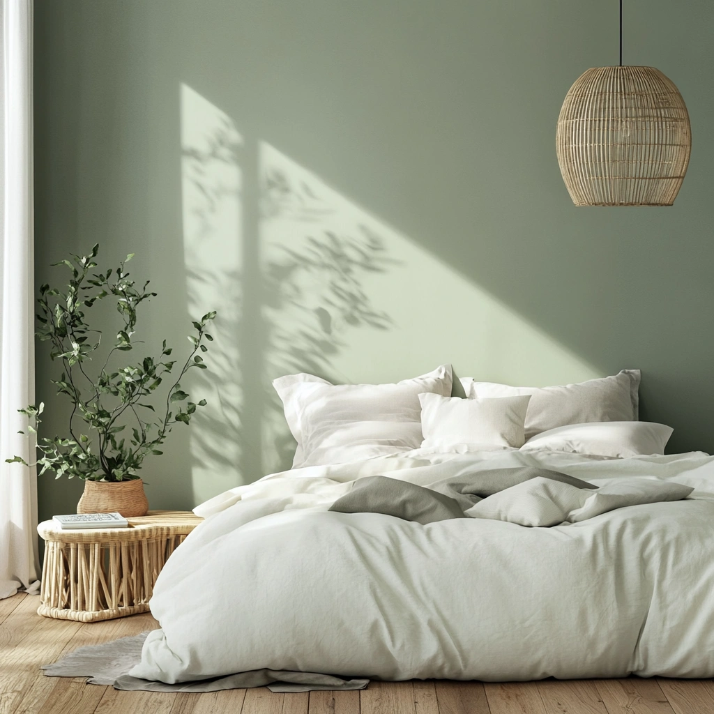 3 Sage Green Creamy White