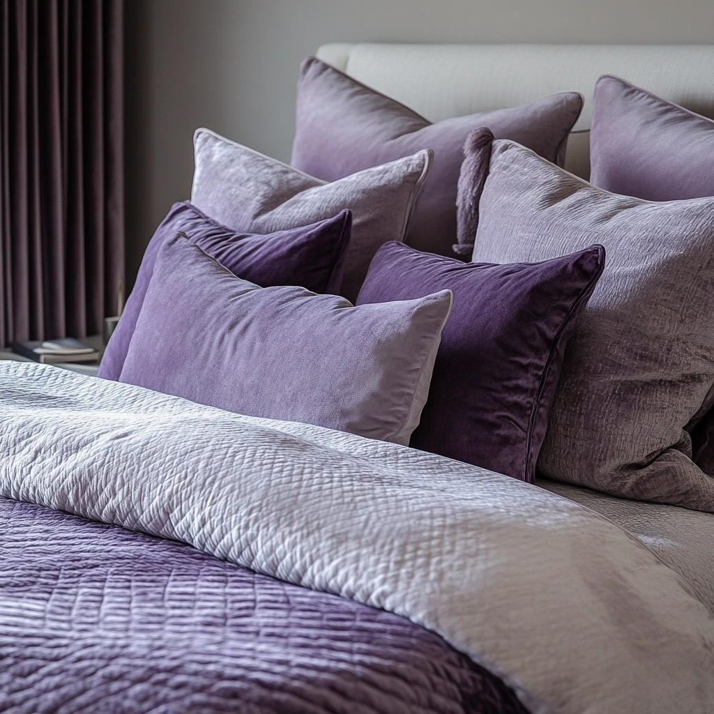 5 Layer with Plush Velvet Pillows