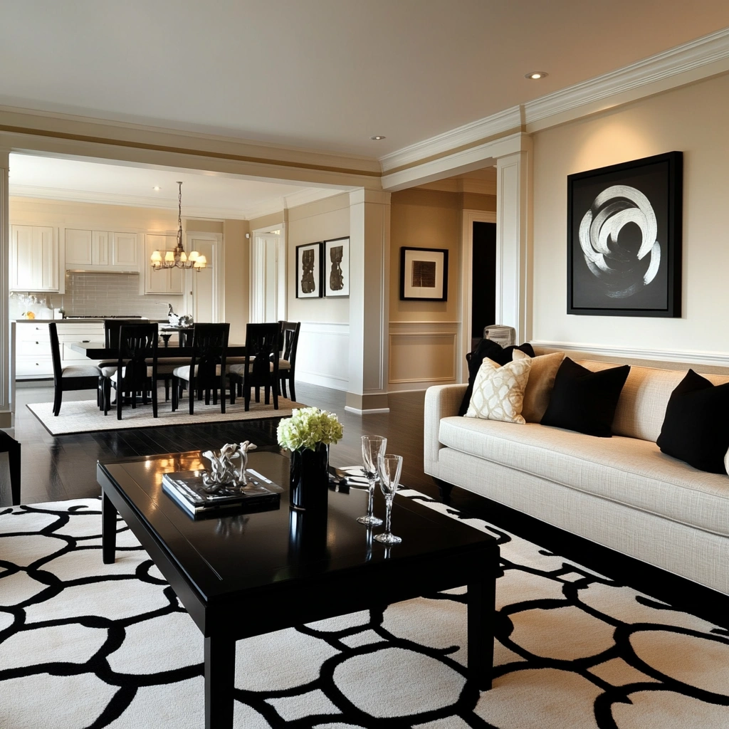 The Allure of Black and Beige