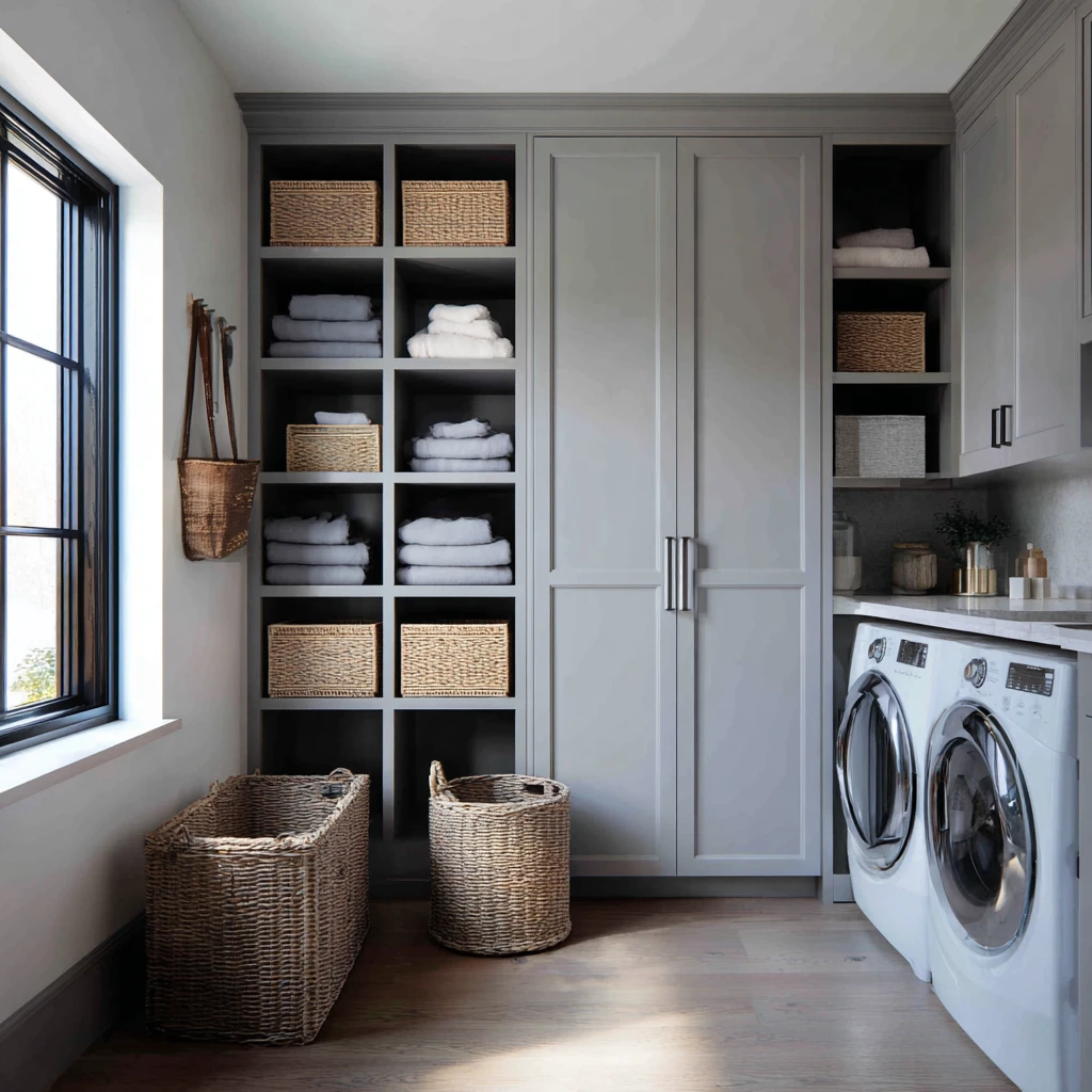 11 Built in or Pull Out Hampers