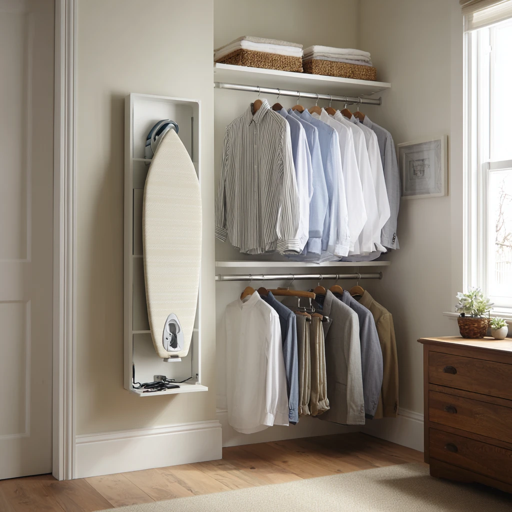 16 Wall Mounted Fold Down Ironing Board