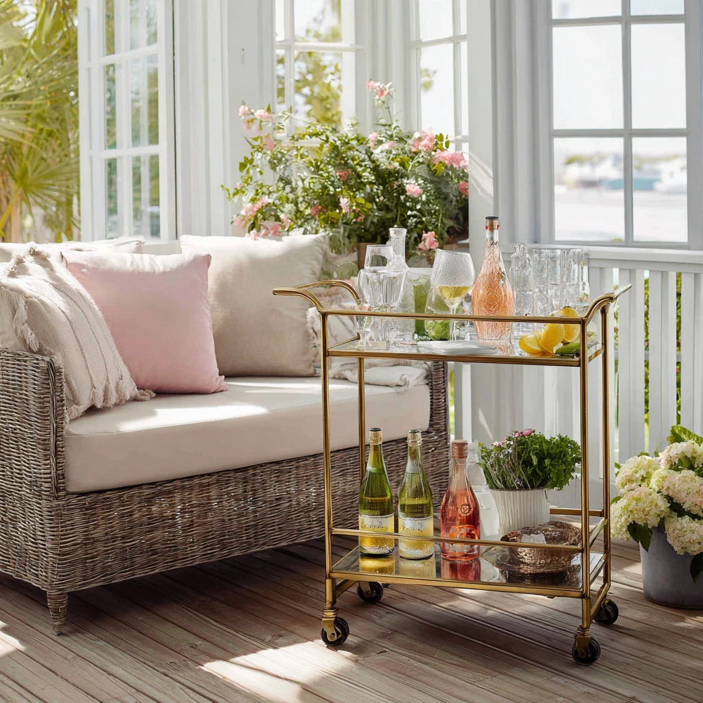 17 Outdoor Bar Cart