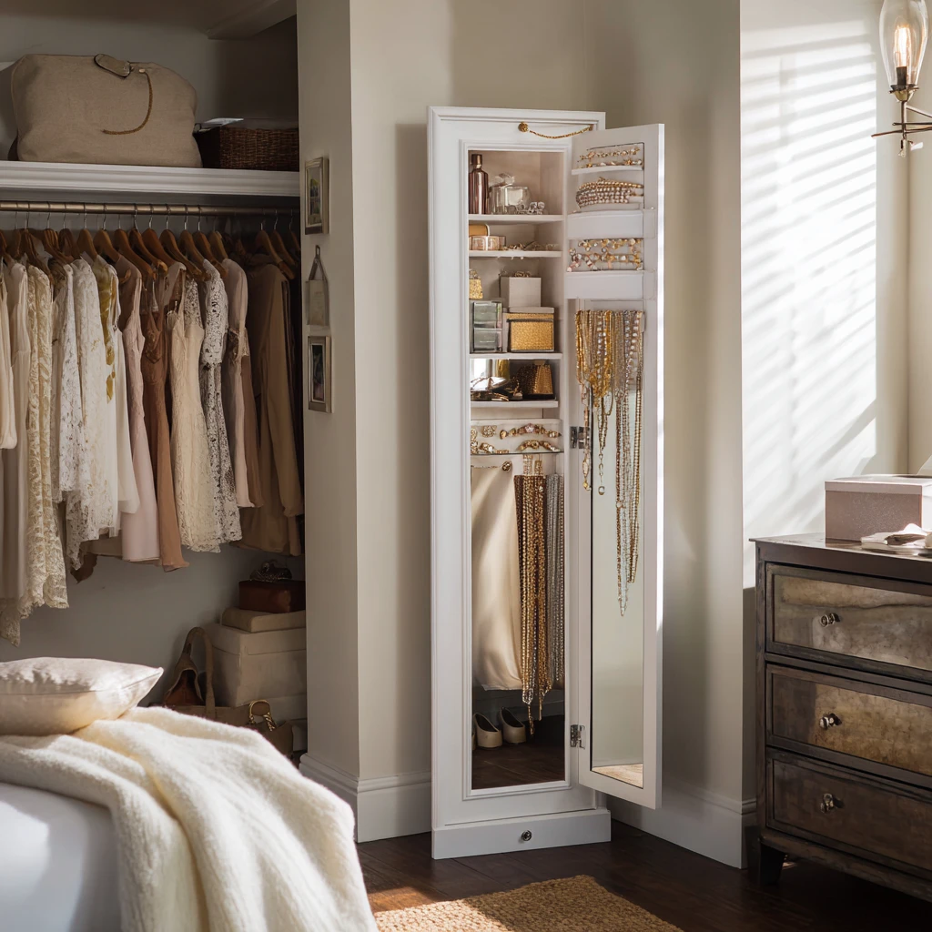 18 Jewelry Armoire