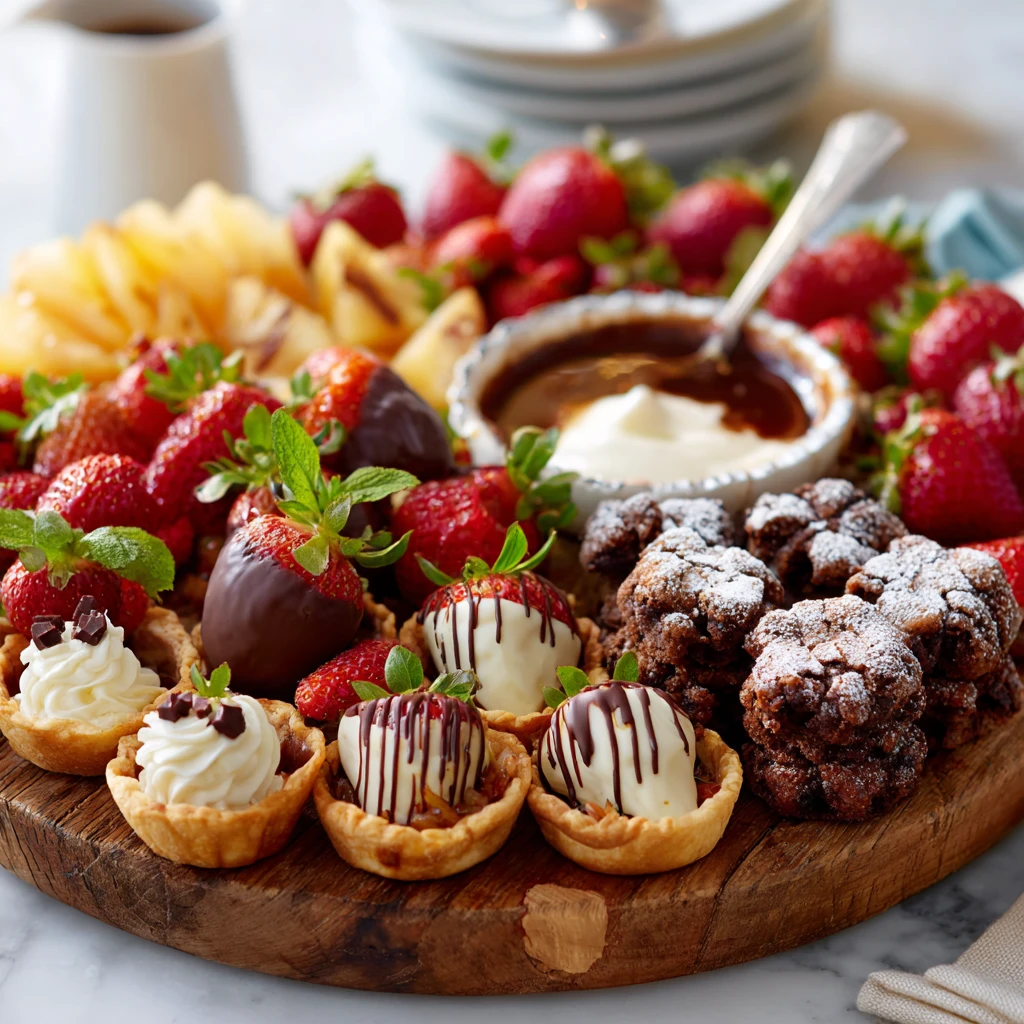 19 Dessert First Fruit Board