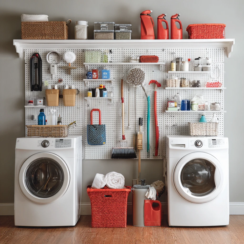 19 Install a Pegboard System