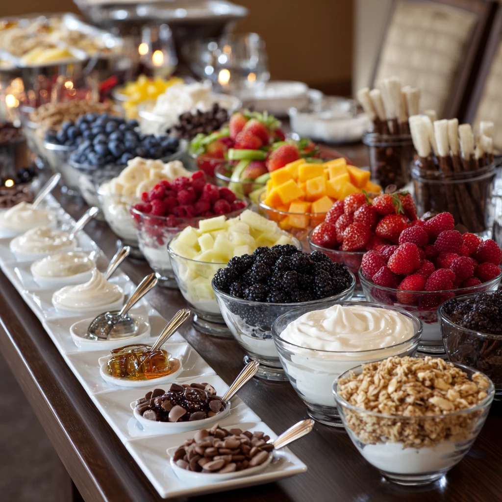 21 Build Your Own Parfait Bar