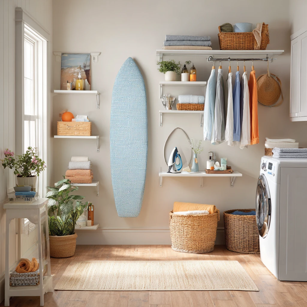 7 Install a Wall Mounted Ironing Board