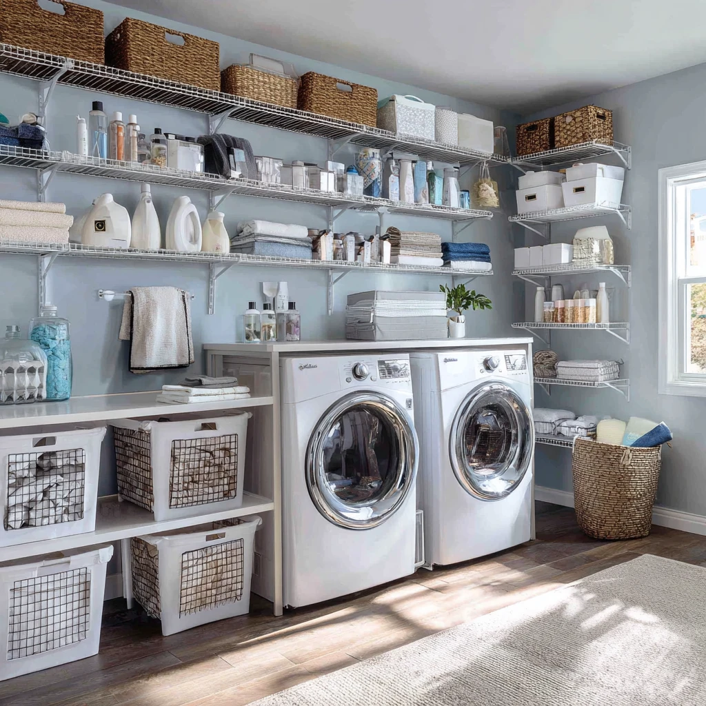 Smart Laundry Room Organization Ideas