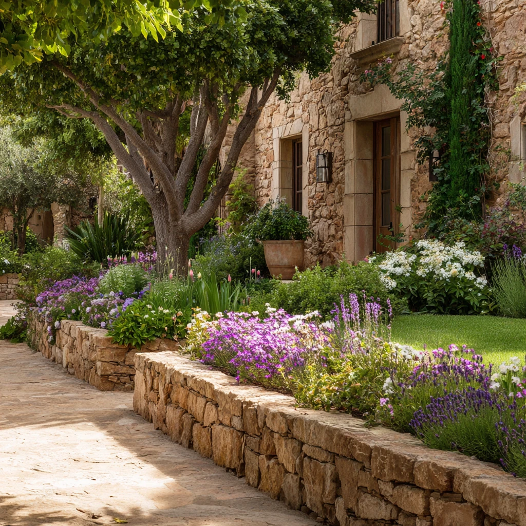 11 Stone Walls and Edging