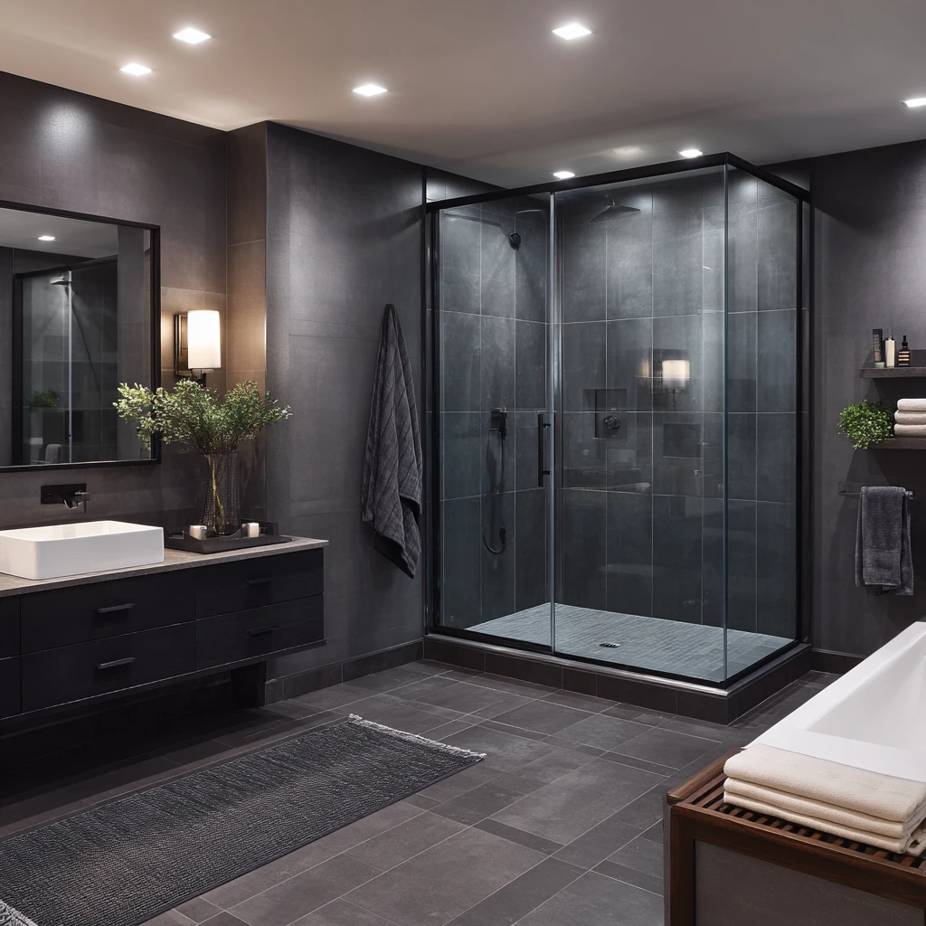 13 Black Shower Enclosures