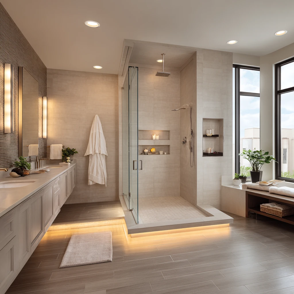 13 Shower Lighting