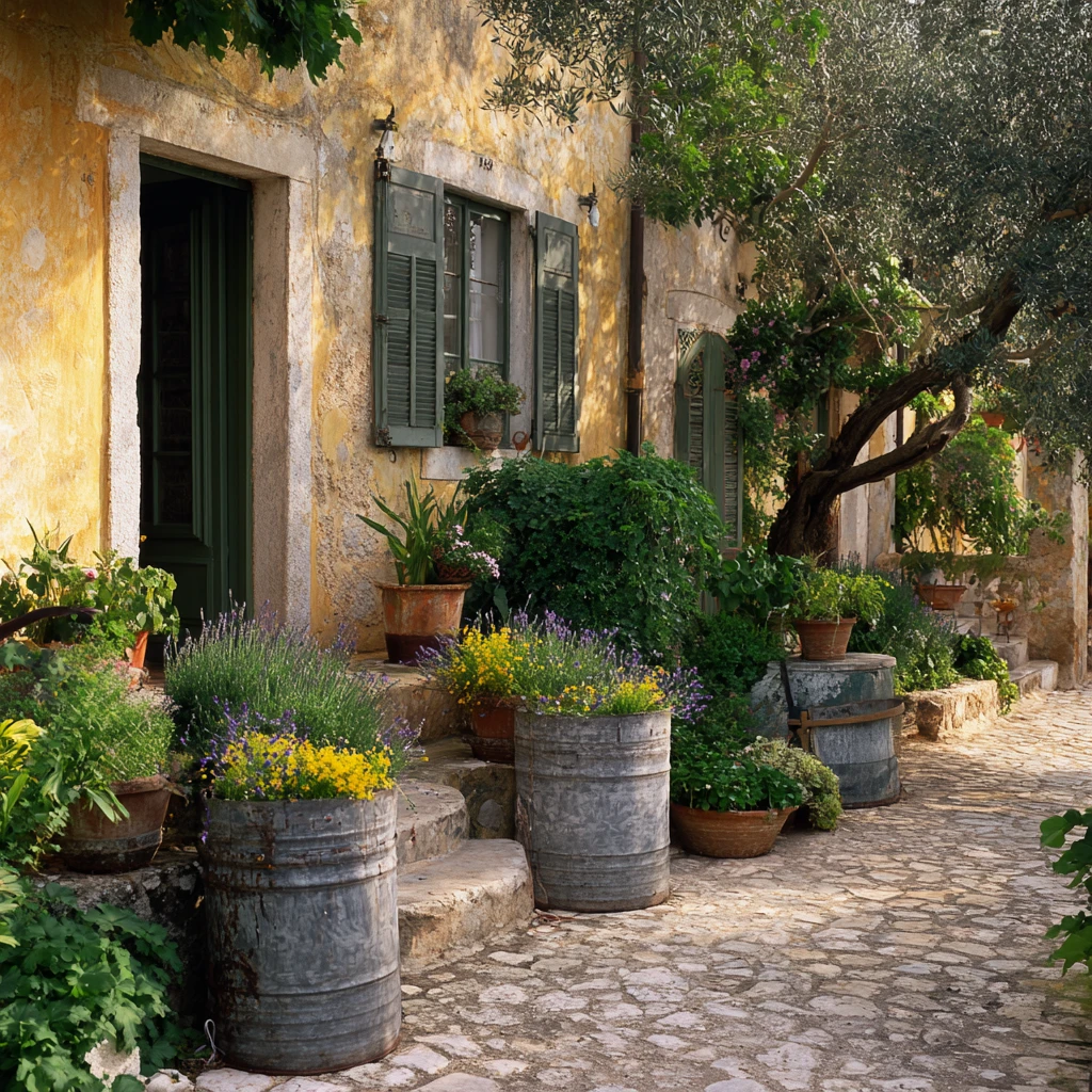 14 Incorporate Olive Oil Cans
