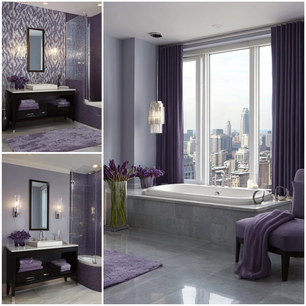 16 Purple and Gray