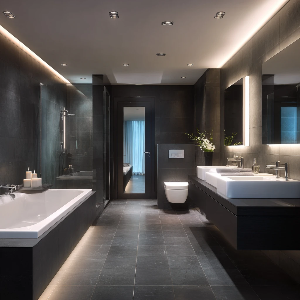 19 Dark Flooring