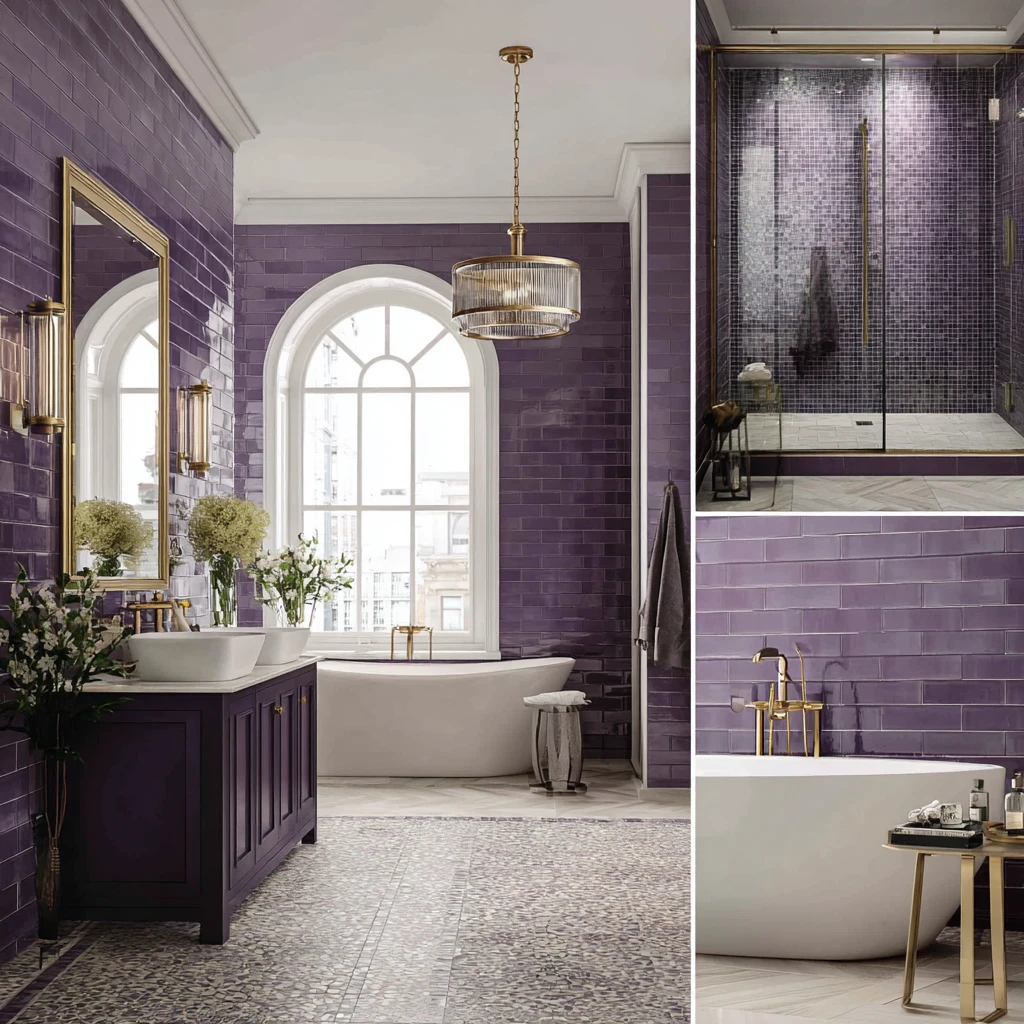 19 Purple Tiles