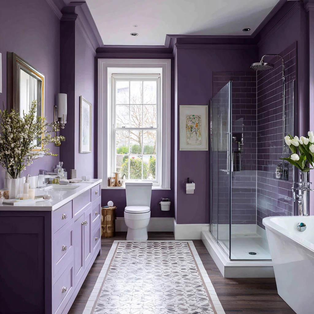 2 Purple Walls