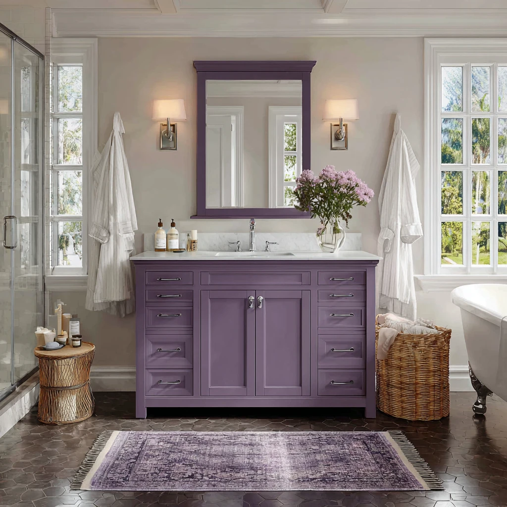 4 Purple Vanity Magic