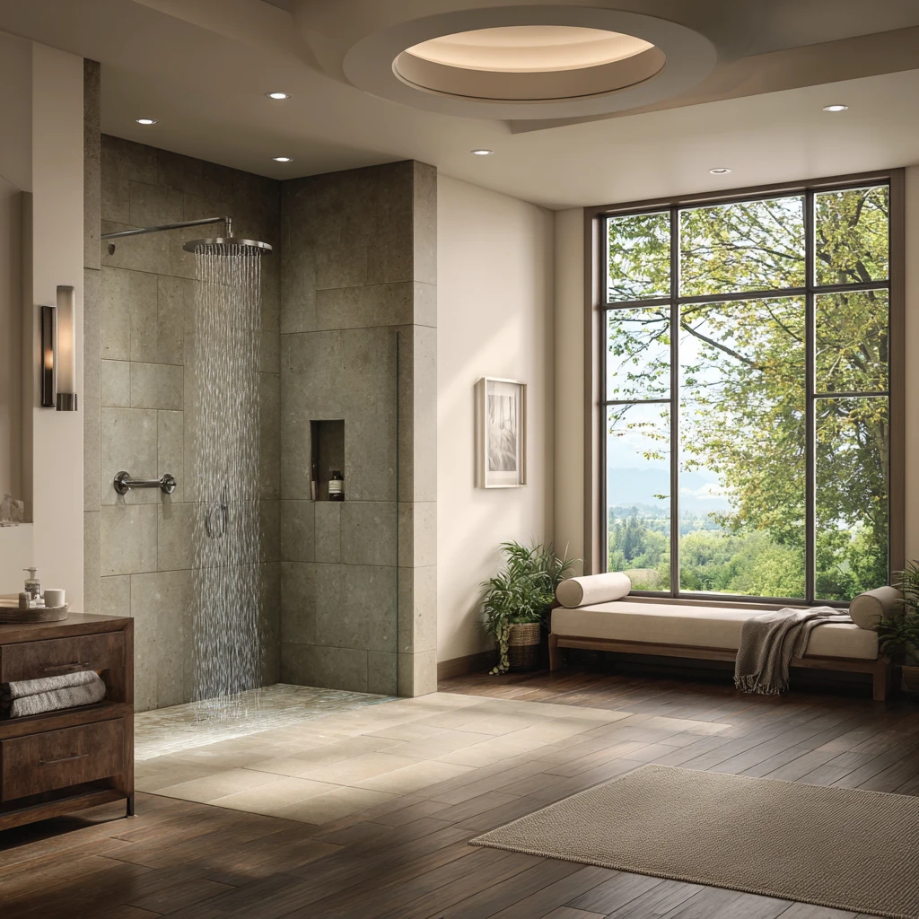 4 Rainfall Showerhead