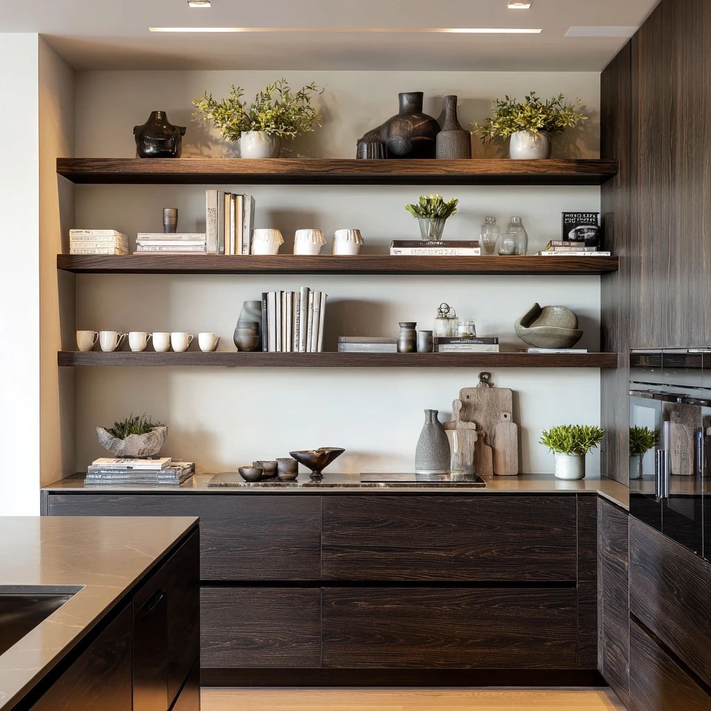 7 Open Shelving