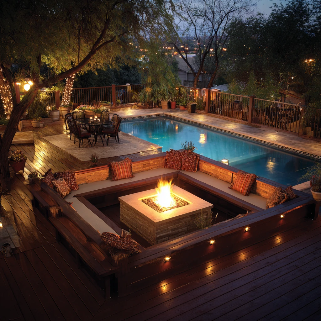 13 Deck with Fire Pit