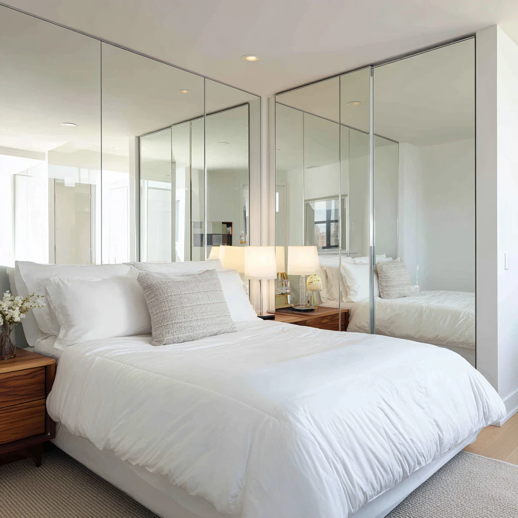 14 Mirrored Closet Doors
