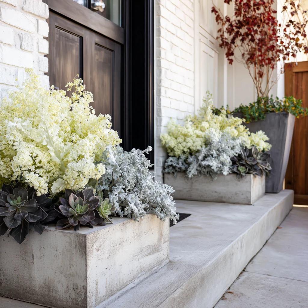 15 Concrete Planters