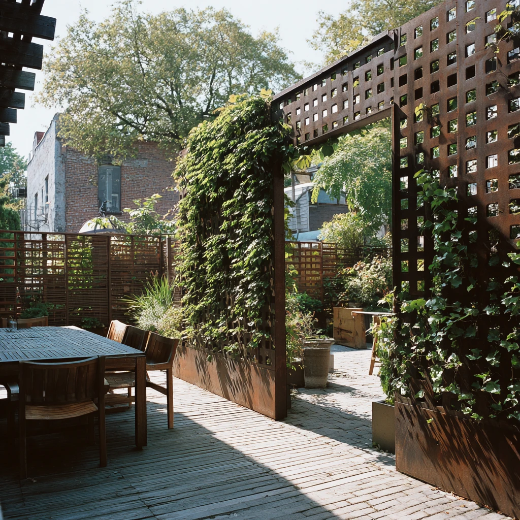 15 Metal Grates and Vines