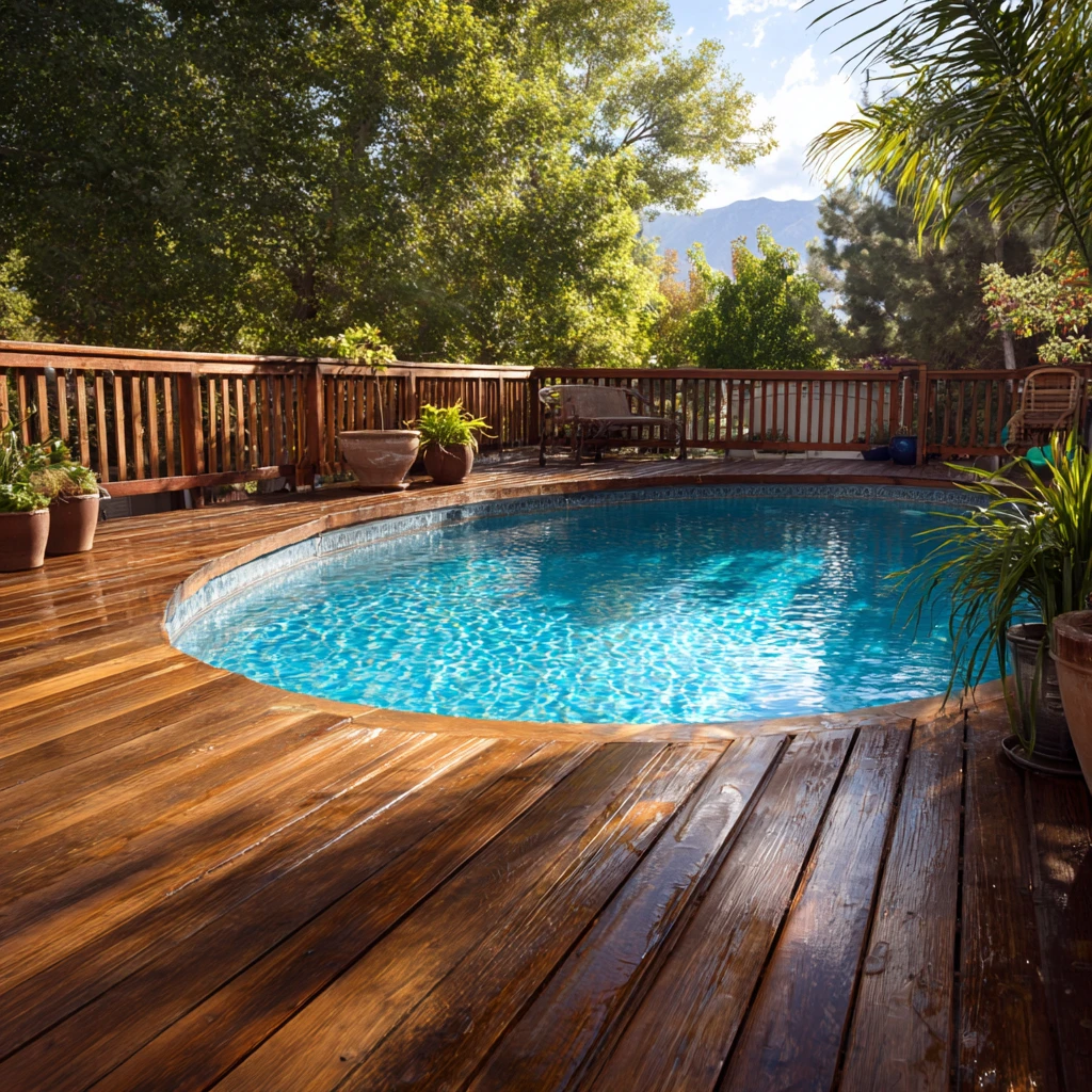 16 Stained Deck