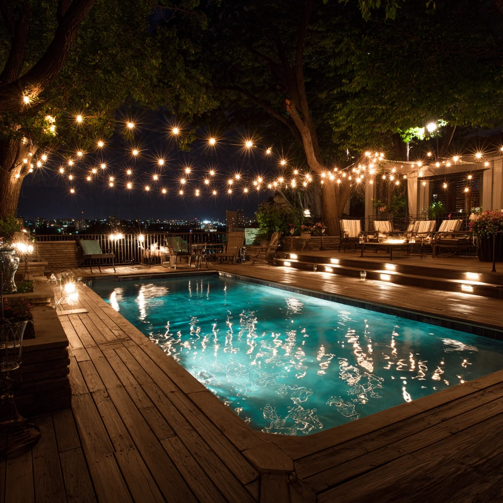 18 Deck with Outdoor Lighting