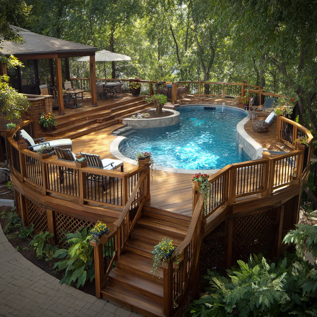 2 Multi Level Decking
