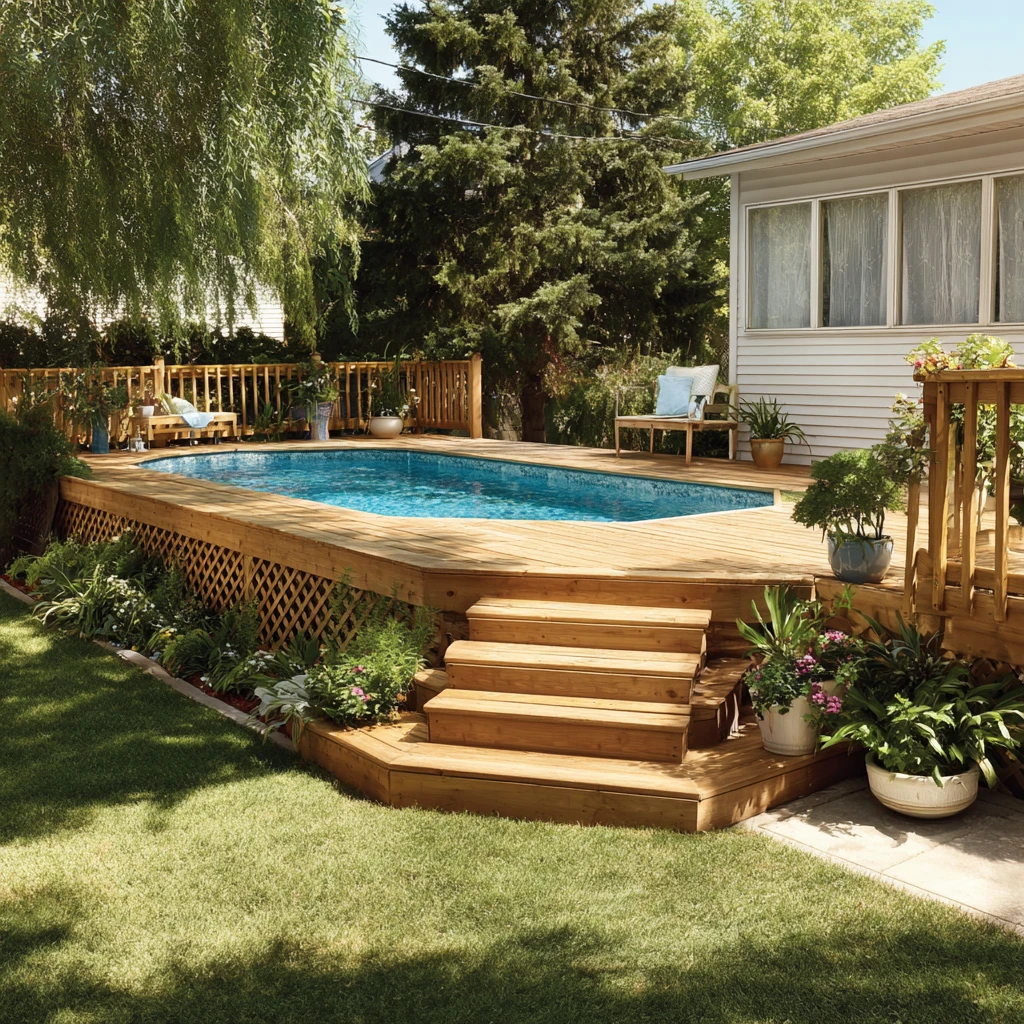 3 Partial Deck with Steps