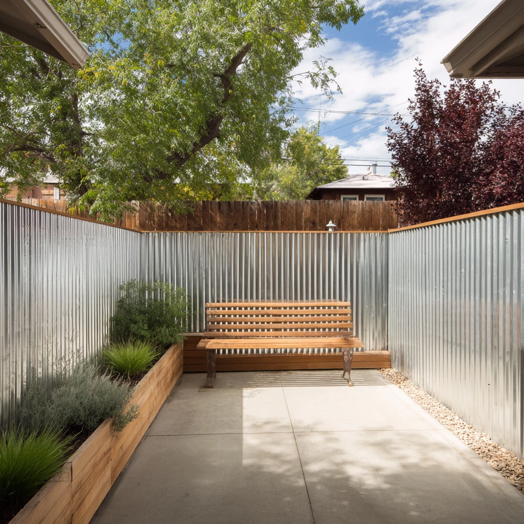 4 Corrugated Metal
