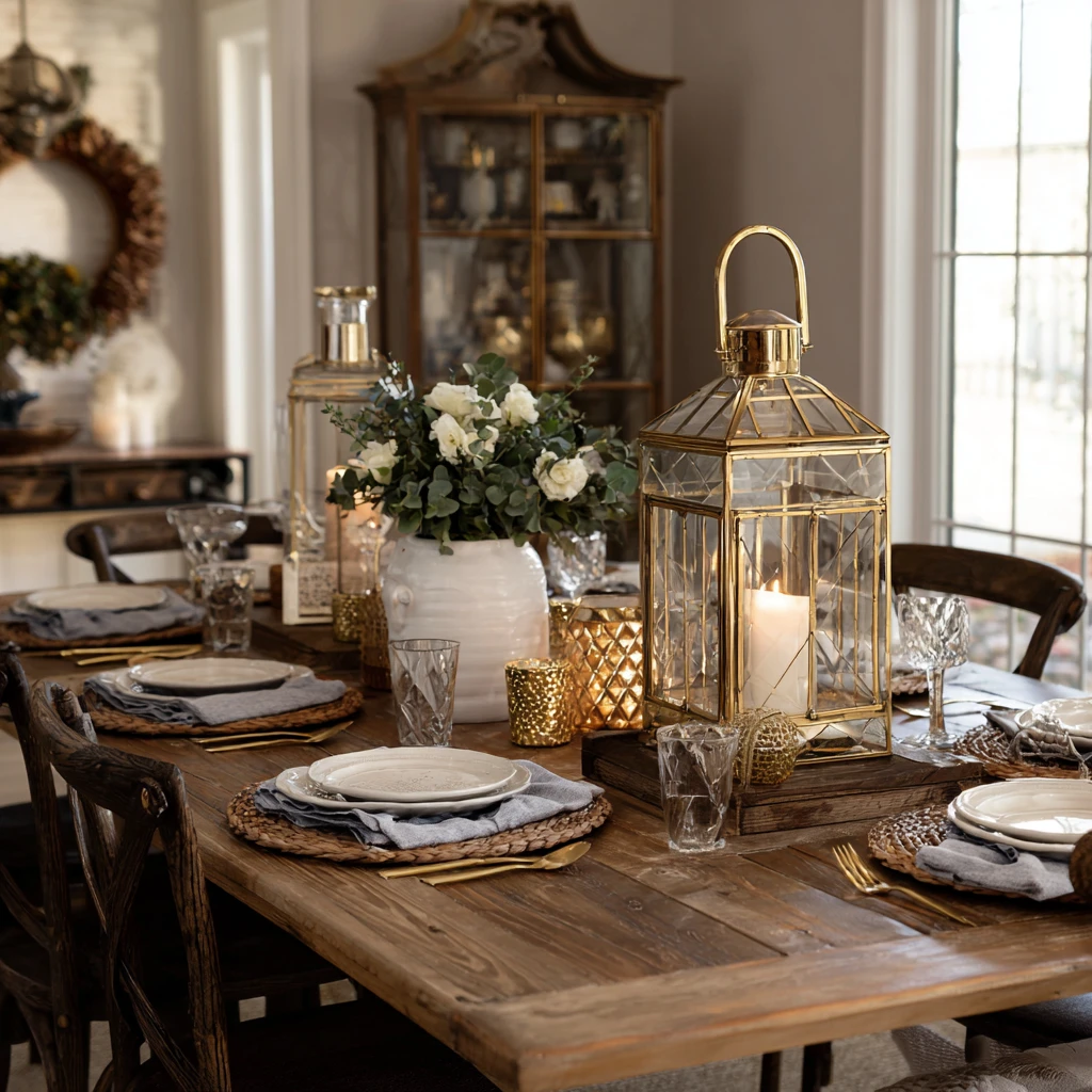 4 Dining Table Centerpiece
